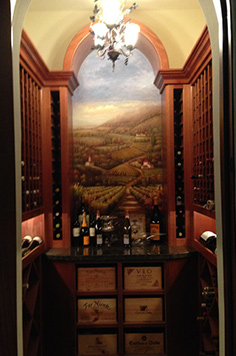 wine bottles, wine cellar, granite top, import wine, french wine, box of wine, aabc wine cellar, stacks of wine, expensive wine, vinefield painting