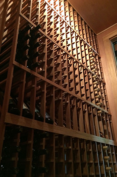 carpentry, wood work, red wine, custom wood work, wine bottle, aabc wine cellar, detail, design, craftsmanship, crafty